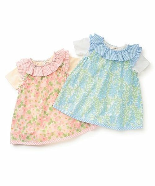 sense of wonder / センス オブ ワンダー ベビー・キッズウエア | フラワープリントボディスーツセット | 詳細9