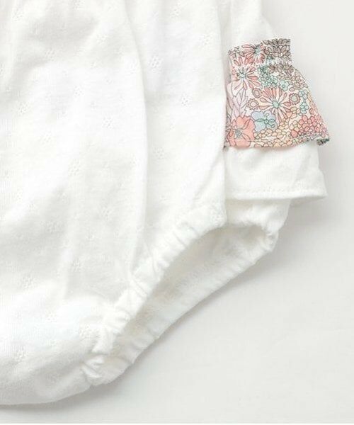 sense of wonder / センス オブ ワンダー ベビー・キッズウエア | 【オーガニック】リバティパッチワークワンピーススーツ【日本製】 | 詳細7