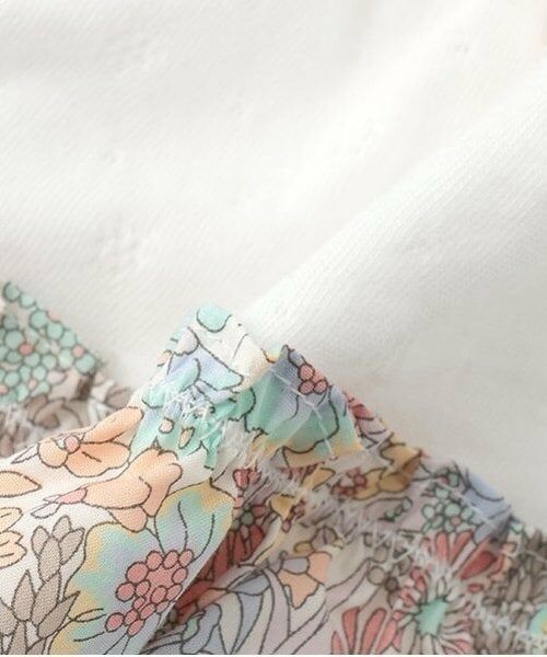 sense of wonder / センス オブ ワンダー ベビー・キッズウエア | 【オーガニック】リバティパッチワークワンピーススーツ【日本製】 | 詳細9