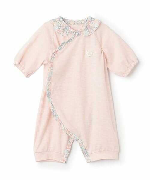 sense of wonder / センス オブ ワンダー 肌着 | 【オーガニック】リバティ使いNEW BORNウェア【日本製】（ピンク）