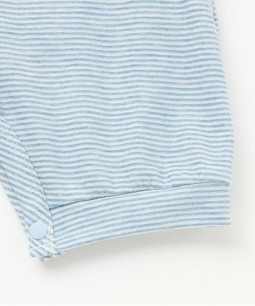 sense of wonder / センス オブ ワンダー 肌着 | 【オーガニック】シロクマボーダーNEW BORNウェア【日本製】 | 詳細7