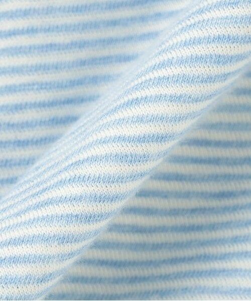 sense of wonder / センス オブ ワンダー 肌着 | 【オーガニック】シロクマボーダーNEW BORNウェア【日本製】 | 詳細8