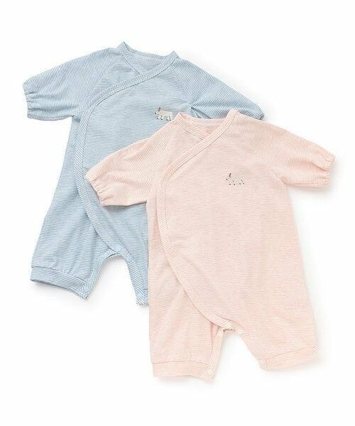 sense of wonder / センス オブ ワンダー 肌着 | 【オーガニック】シロクマボーダーNEW BORNウェア【日本製】 | 詳細9