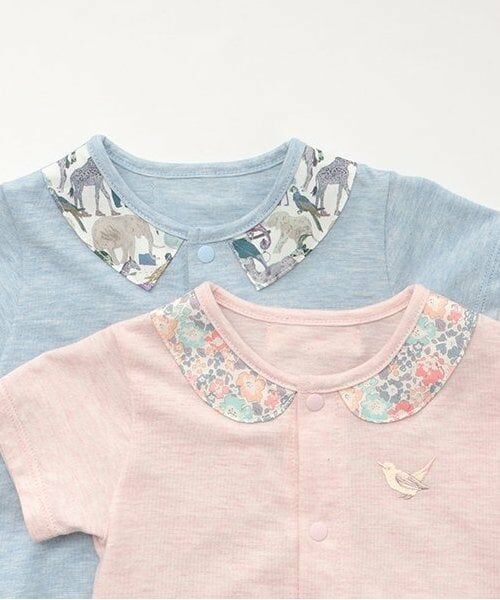 sense of wonder / センス オブ ワンダー 肌着 | 【オーガニック】リバティ衿ボディスーツ【日本製】 | 詳細3