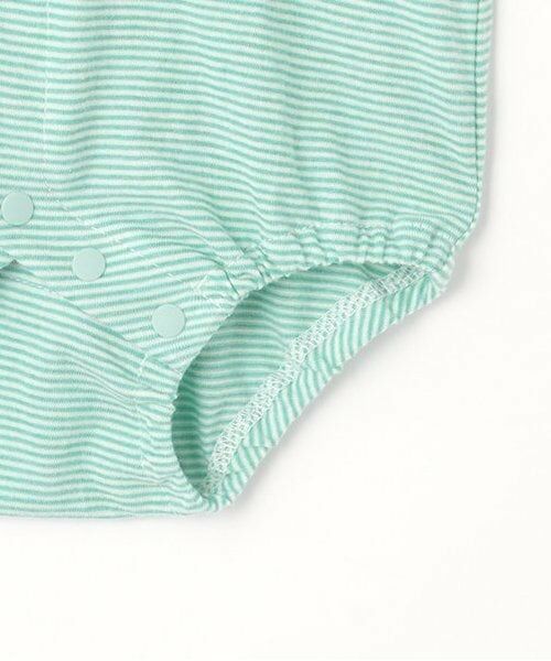 sense of wonder / センス オブ ワンダー 肌着 | 【オーガニック】シロクマボーダーボディスーツ【日本製】 | 詳細5