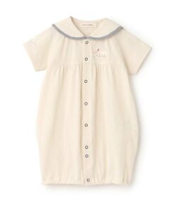 sense of wonder / センス オブ ワンダー ロンパース | 【オーガニック】シロクマセーラー半袖２WAYオール【日本製】