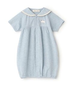 sense of wonder / センス オブ ワンダー ロンパース | 【オーガニック】シロクマセーラー半袖２WAYオール【日本製】