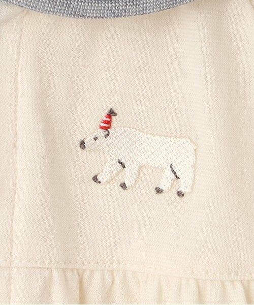 sense of wonder / センス オブ ワンダー ロンパース | 【オーガニック】シロクマセーラー半袖２WAYオール【日本製】 | 詳細4
