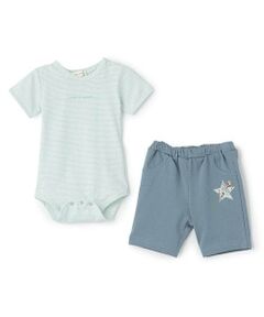 sense of wonder / センス オブ ワンダー ベビー・キッズウエア | キューフォーザ・ズー星パンツ＆ボディスーツセット