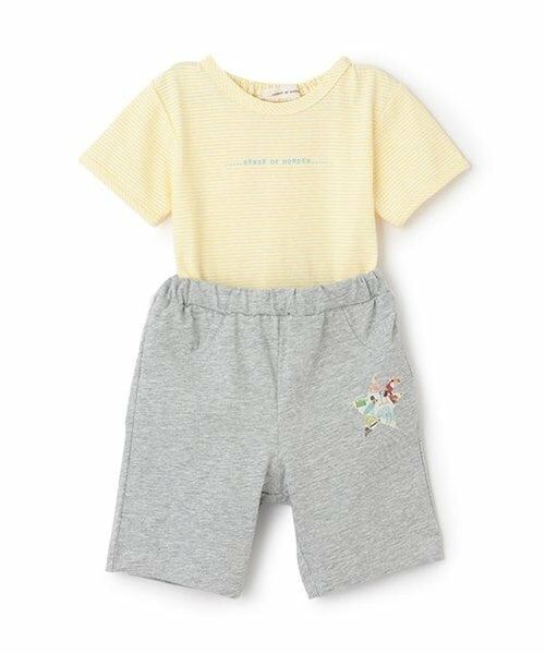 sense of wonder / センス オブ ワンダー ベビー・キッズウエア | キューフォーザ・ズー星パンツ＆ボディスーツセット | 詳細2