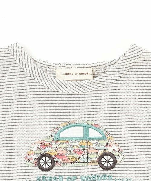 sense of wonder / センス オブ ワンダー ベビー・キッズウエア | リバティcarsTシャツスーツ | 詳細3