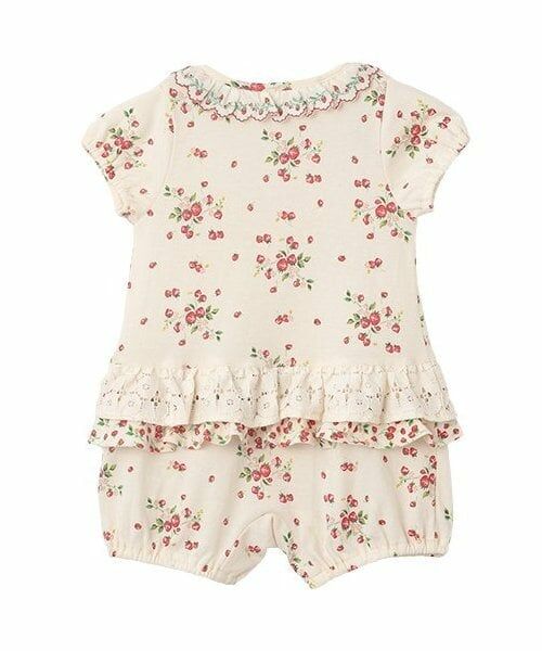sense of wonder / センス オブ ワンダー ロンパース | 【オーガニック】野イチゴショートオール【日本製】 | 詳細1