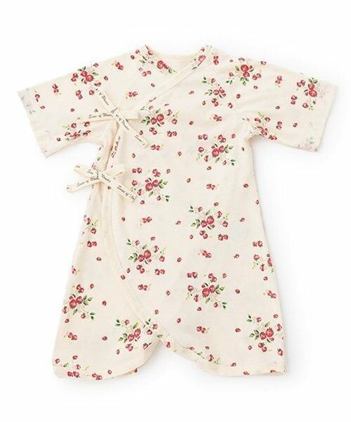 sense of wonder / センス オブ ワンダー 肌着 | ☆野イチゴコンビ肌着（ECRU(キナリ)）