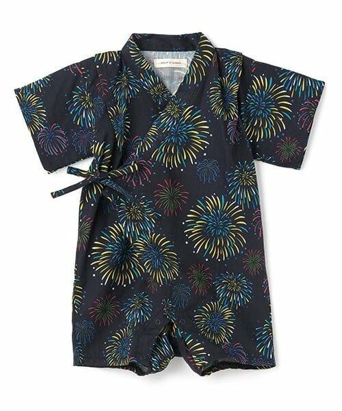 sense of wonder / センス オブ ワンダー 着物・浴衣・小物類 | 花火甚平オール（紺）