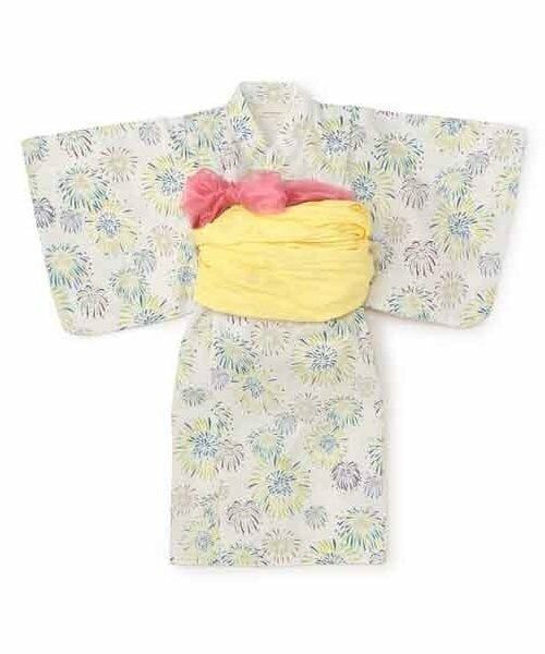 sense of wonder / センス オブ ワンダー 着物・浴衣・小物類 | 花火浴衣セット（オフ ホワイト）