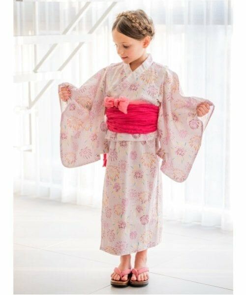 sense of wonder / センス オブ ワンダー 着物・浴衣・小物類 | 花火浴衣セット（ピンク）