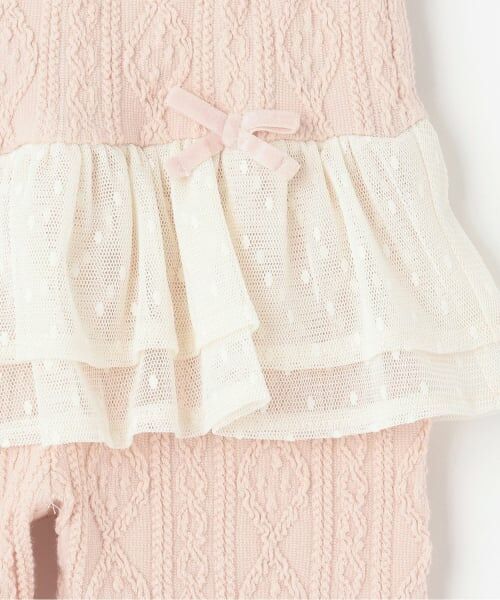 sense of wonder / センス オブ ワンダー レギンス・スパッツ | ケーブルチュールフル丈レギンス | 詳細2