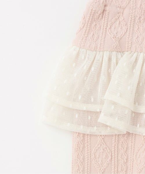 sense of wonder / センス オブ ワンダー レギンス・スパッツ | ケーブルチュールフル丈レギンス | 詳細3