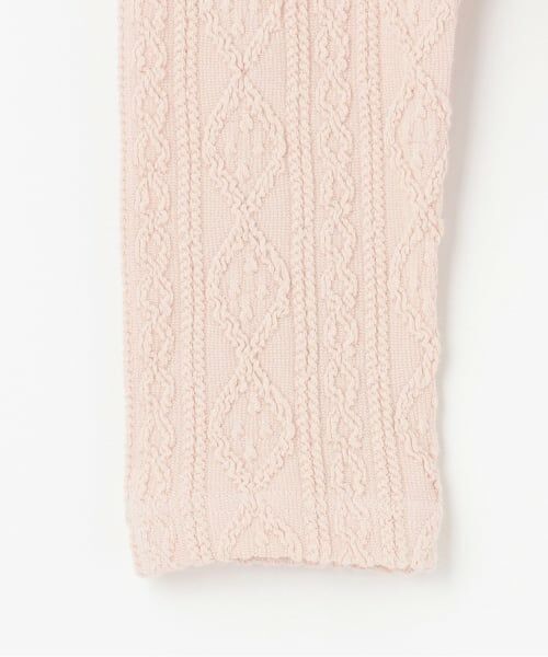 sense of wonder / センス オブ ワンダー レギンス・スパッツ | ケーブルチュールフル丈レギンス | 詳細4