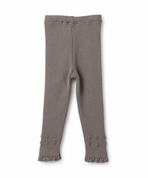 sense of wonder / センス オブ ワンダー レギンス・スパッツ | 【オーガニック】リブ編みレギンス【日本製】 | 詳細1