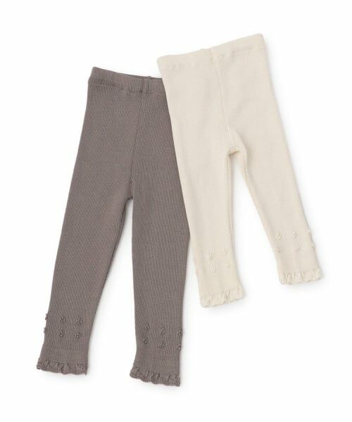 sense of wonder / センス オブ ワンダー レギンス・スパッツ | 【オーガニック】リブ編みレギンス【日本製】 | 詳細2