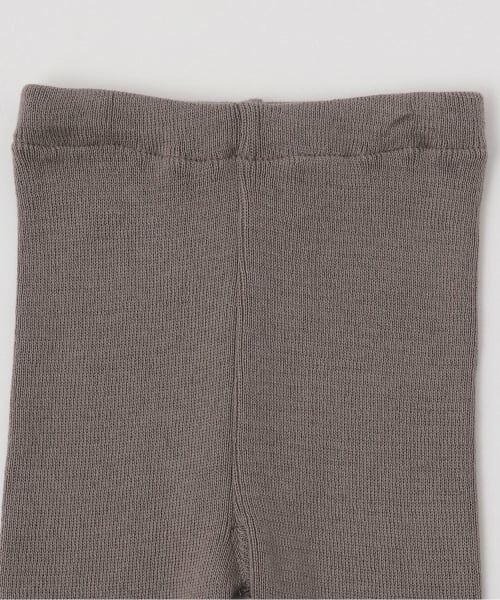 sense of wonder / センス オブ ワンダー レギンス・スパッツ | 【オーガニック】リブ編みレギンス【日本製】 | 詳細3