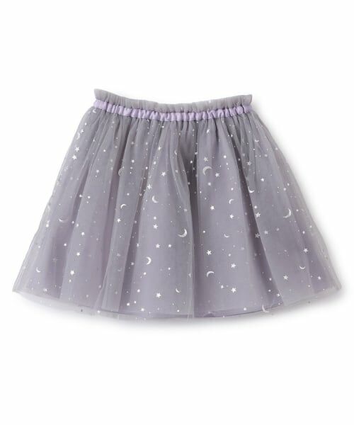 sense of wonder / センス オブ ワンダー ミニ・ひざ丈スカート | スターチュールスカート | 詳細1