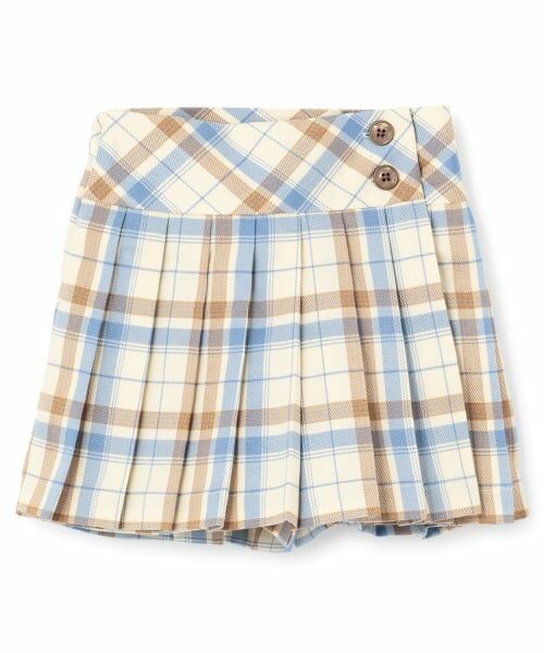 sense of wonder / センス オブ ワンダー ショート・ハーフ・半端丈パンツ | チェックプリーツキュロットスカート | 詳細11