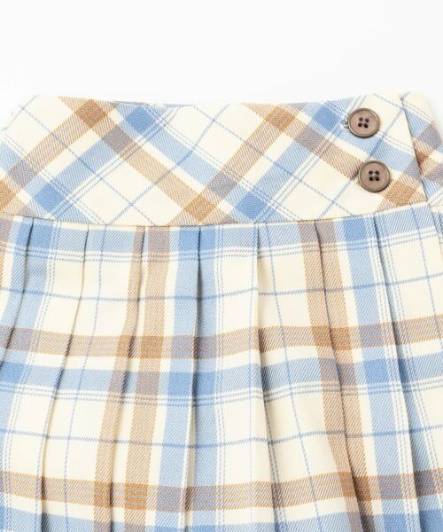 sense of wonder / センス オブ ワンダー ショート・ハーフ・半端丈パンツ | チェックプリーツキュロットスカート | 詳細2