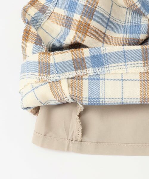 sense of wonder / センス オブ ワンダー ショート・ハーフ・半端丈パンツ | チェックプリーツキュロットスカート | 詳細8