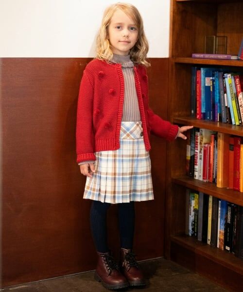 sense of wonder / センス オブ ワンダー ショート・ハーフ・半端丈パンツ | チェックプリーツキュロットスカート(ECRU(キナリ))