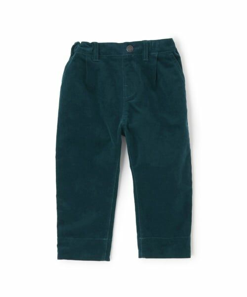 sense of wonder / センス オブ ワンダー その他パンツ | コール天テーパードパンツ（ブルー グリーン）