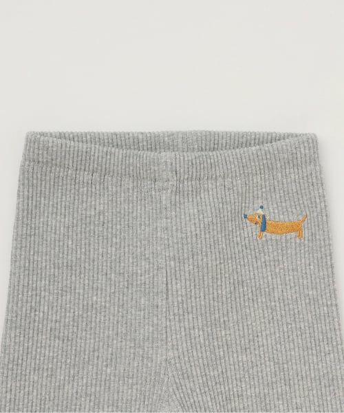 sense of wonder / センス オブ ワンダー レギンス・スパッツ | dog刺しゅうテレコレギンス | 詳細2