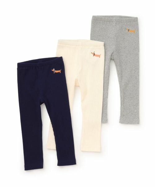 sense of wonder / センス オブ ワンダー レギンス・スパッツ | dog刺しゅうテレコレギンス | 詳細7