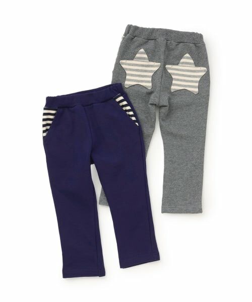 sense of wonder / センス オブ ワンダー その他パンツ | ボーダー星ポケット裏毛パンツ | 詳細8