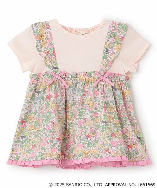 sense of wonder / センス オブ ワンダー その他トップス | 【マイメロディ・クロミ】Libertyチュニック（ピンク）