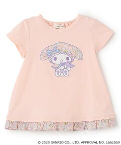 【マイメロディ】LibertyアップリケTシャツ