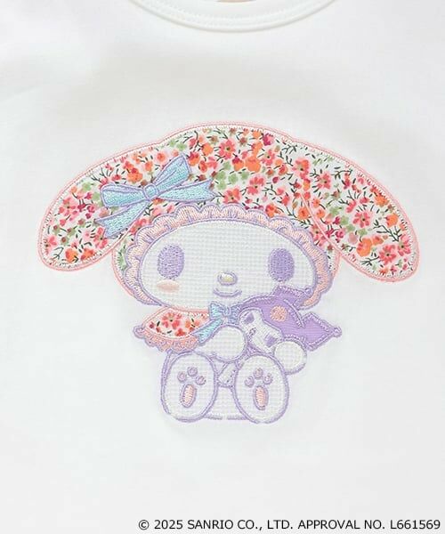 sense of wonder / センス オブ ワンダー Tシャツ | 【マイメロディ】LibertyアップリケTシャツ | 詳細3