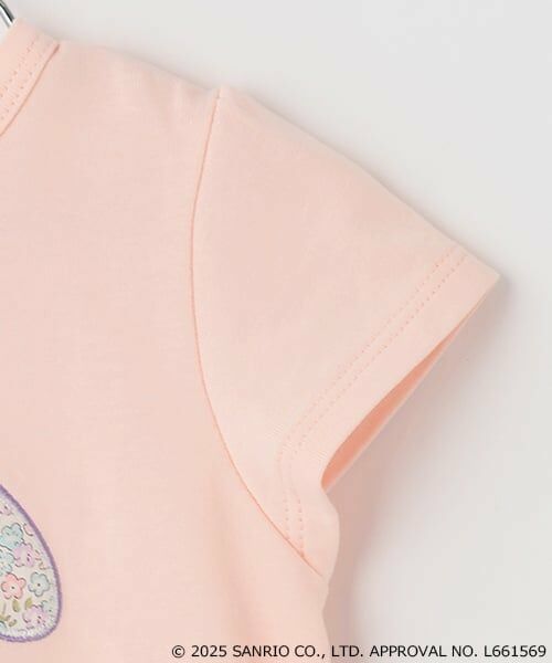 sense of wonder / センス オブ ワンダー Tシャツ | 【マイメロディ】LibertyアップリケTシャツ | 詳細6