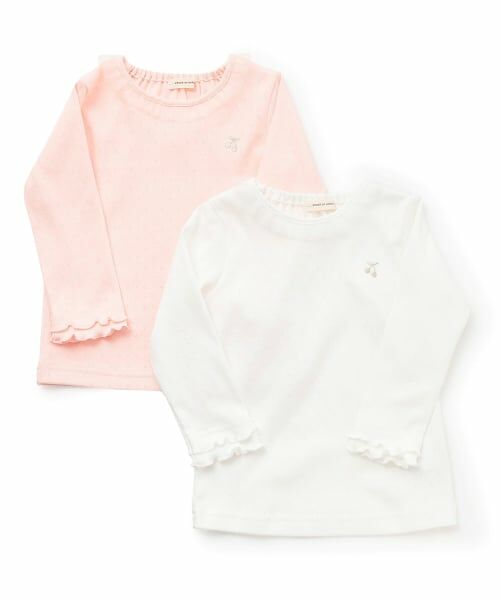 sense of wonder / センス オブ ワンダー Tシャツ | フリル衿メロー長袖Tシャツ | 詳細7