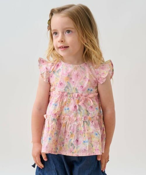 sense of wonder / センス オブ ワンダー その他トップス | ローズガーデンチュニック（ピンク）