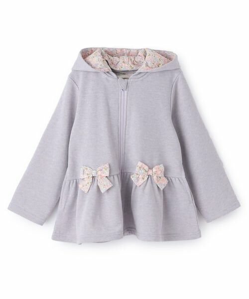 sense of wonder / センス オブ ワンダー パーカー | ラメ裏毛ジップアップパーカ | 詳細10