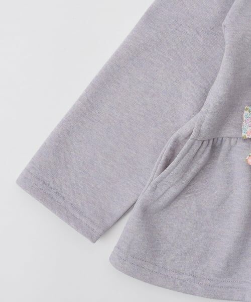 sense of wonder / センス オブ ワンダー パーカー | ラメ裏毛ジップアップパーカ | 詳細6