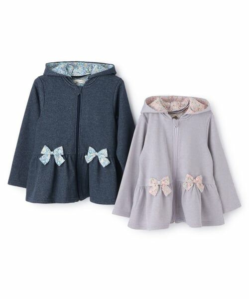 sense of wonder / センス オブ ワンダー パーカー | ラメ裏毛ジップアップパーカ | 詳細8