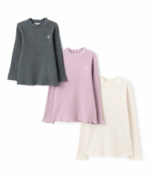 sense of wonder / センス オブ ワンダー Tシャツ | メローフリル長袖Tシャツ | 詳細7