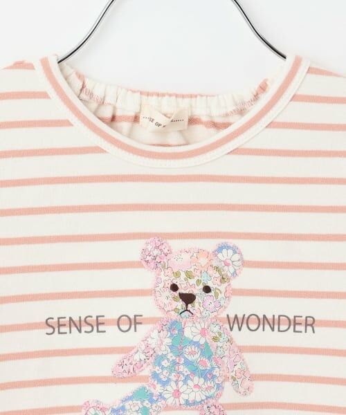 sense of wonder / センス オブ ワンダー Tシャツ | リバティクマボーダープルオーバー | 詳細2