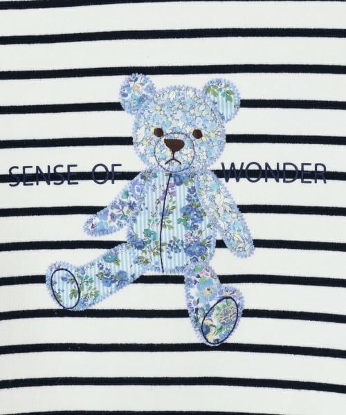 sense of wonder / センス オブ ワンダー Tシャツ | リバティクマボーダープルオーバー | 詳細3