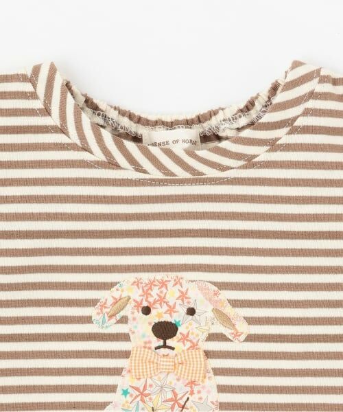 sense of wonder / センス オブ ワンダー Tシャツ | リバティアデラジャドッグ長袖Tシャツ | 詳細2