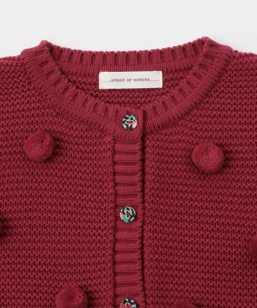 sense of wonder / センス オブ ワンダー カーディガン・ボレロ | ポンポンカーディガン【日本製】 | 詳細2