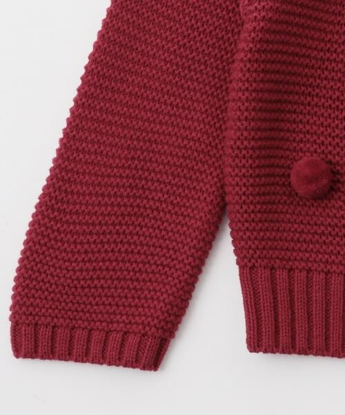 sense of wonder / センス オブ ワンダー カーディガン・ボレロ | ポンポンカーディガン【日本製】 | 詳細4